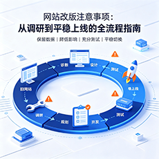 姚安建站-网站改版注意事项：从调研到平稳上线的全流程指南